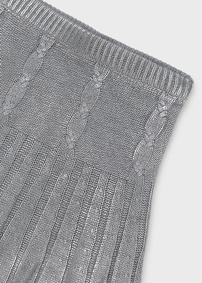 Falda tricot trenzas chica