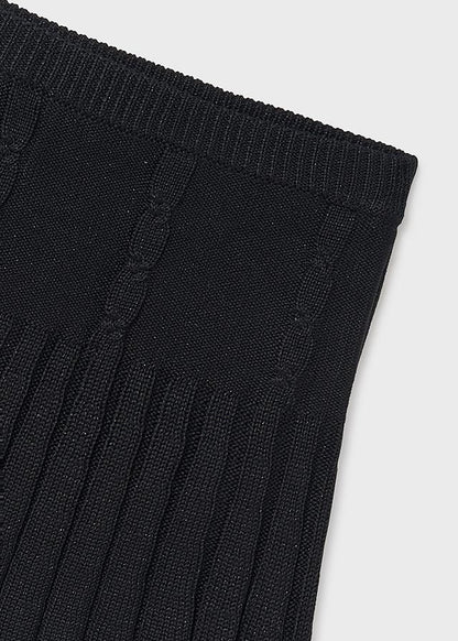 Falda tricot trenzas chica