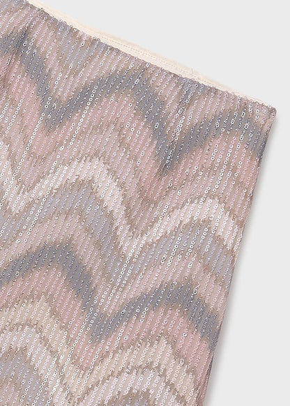 Falda lentejuelas chica