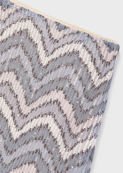 Falda lentejuelas chica