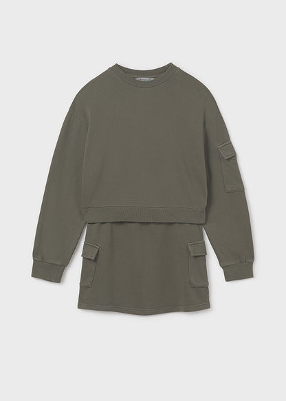 Conjunto falda cargo