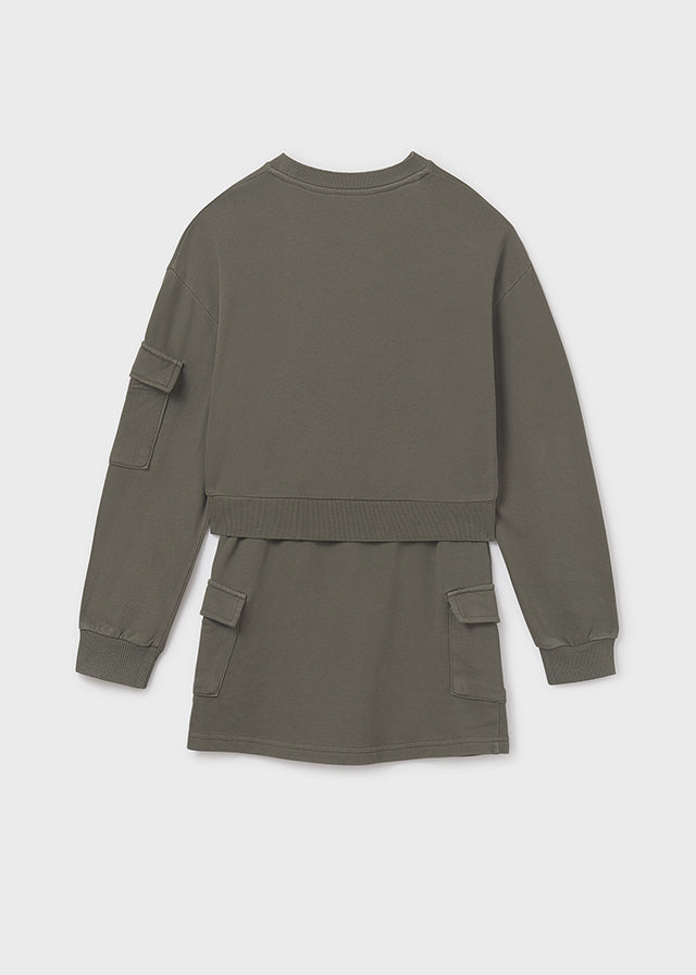 Conjunto falda cargo