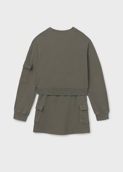 Conjunto falda cargo