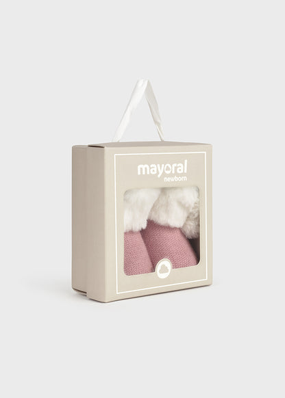 Botas tricot recién nacida