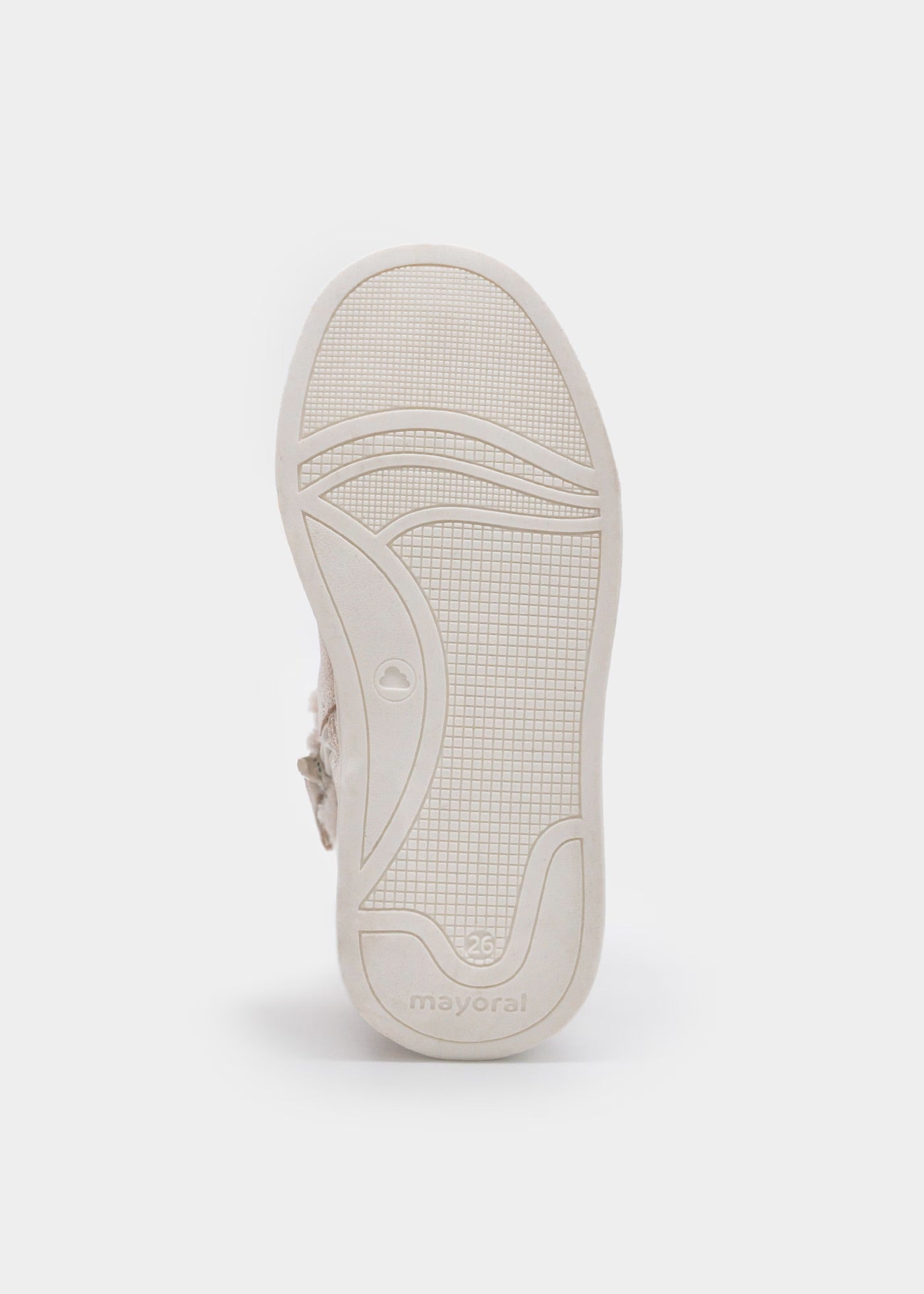 Botín metalizado pelo niña