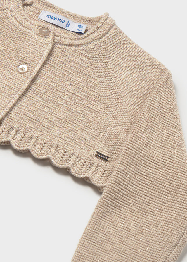 Rebeca básica tricot bebé Hojaldre – Mayoral, foto 3