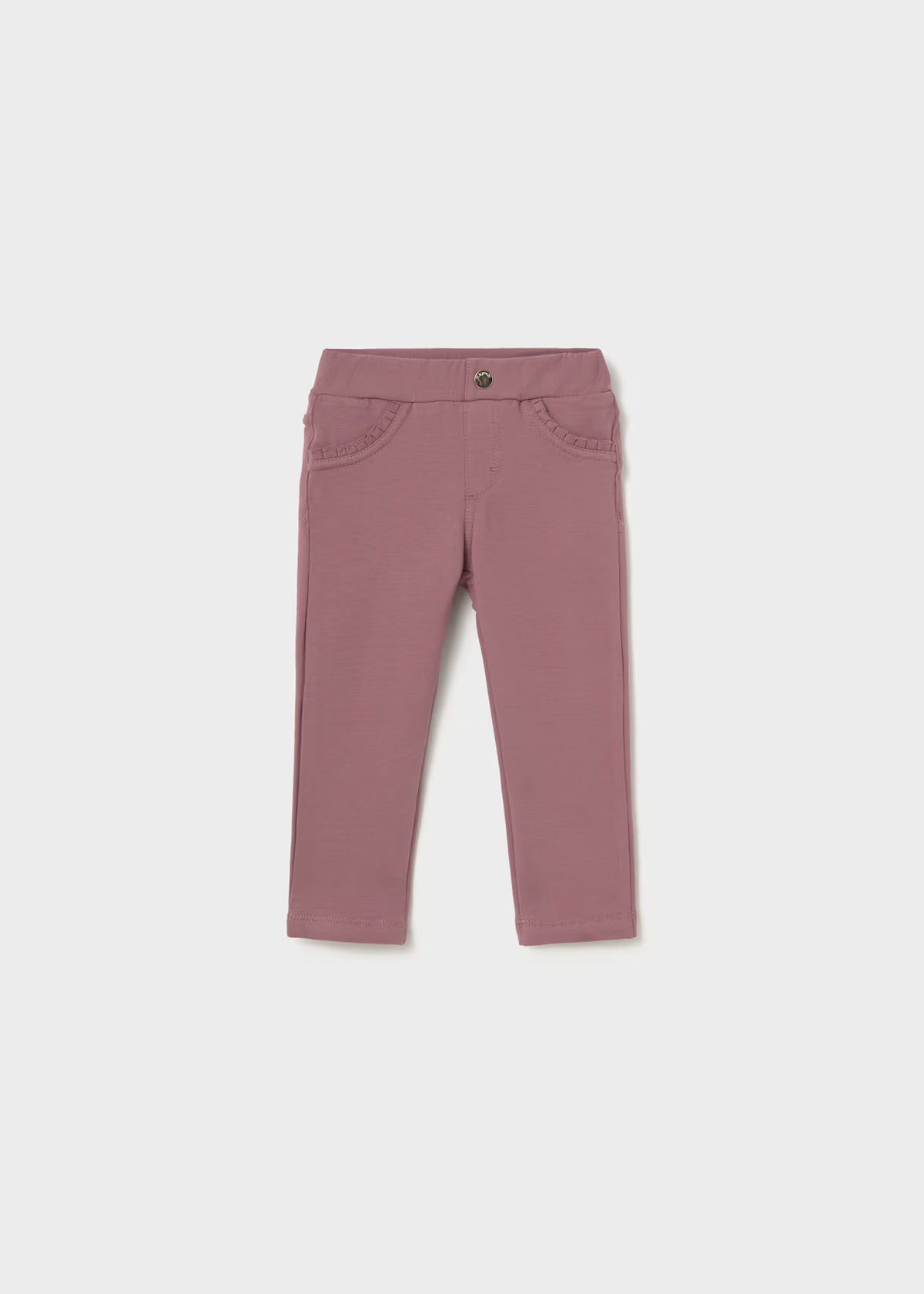 Pantalón básico felpa bebé Violeta – Mayoral, foto 1
