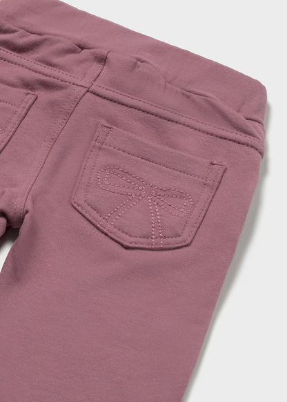 Pantalón básico felpa bebé Violeta – Mayoral, foto 3