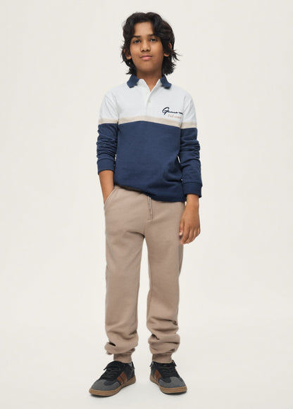Pantalón de chándal básico chico