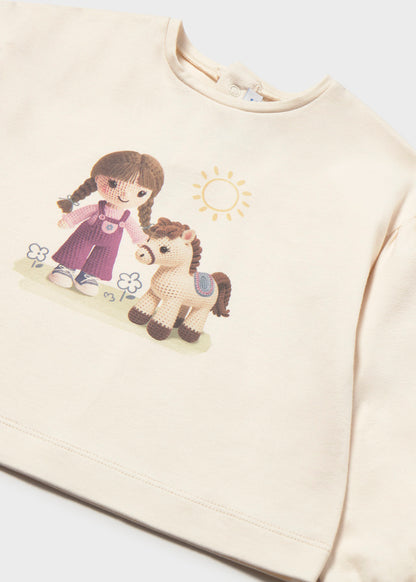 Camiseta muñeca bebé Soja – Mayoral, foto 3