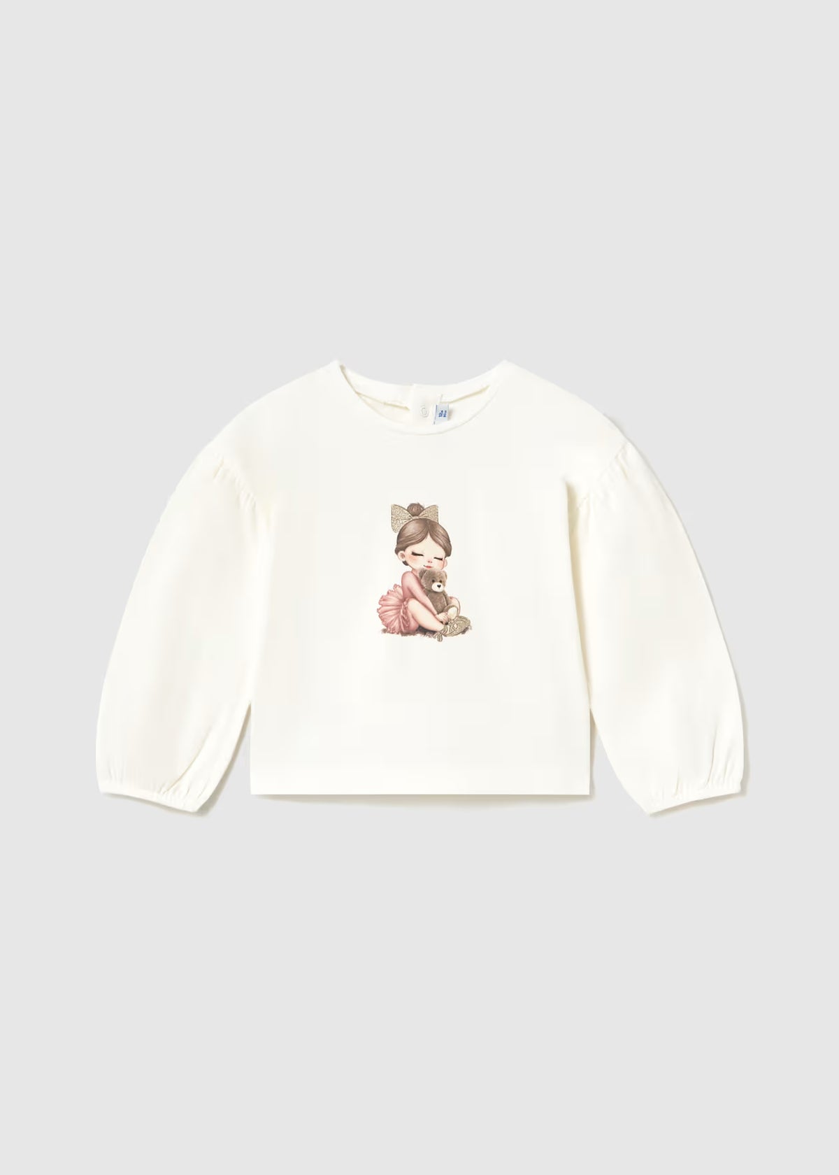 Camiseta muñeca bebé Crudo – Mayoral, foto 1