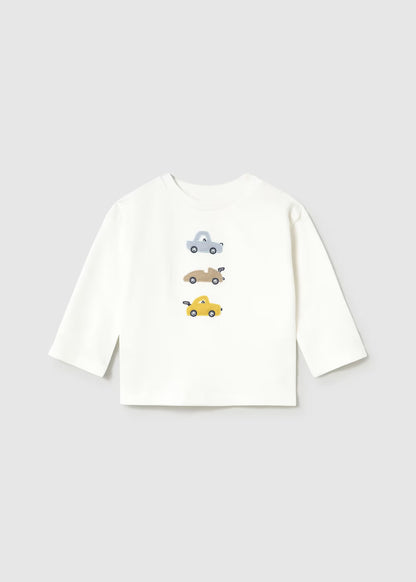 Camiseta bordada bebé