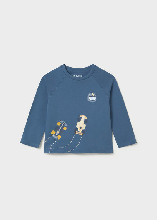 Camiseta coches bebé