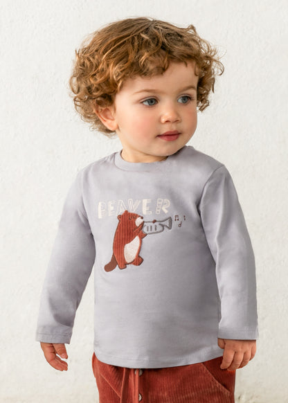 Camiseta músicos bebé Gris – Mayoral, foto 1