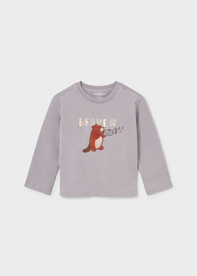 Camiseta músicos bebé Gris – Mayoral, foto 2