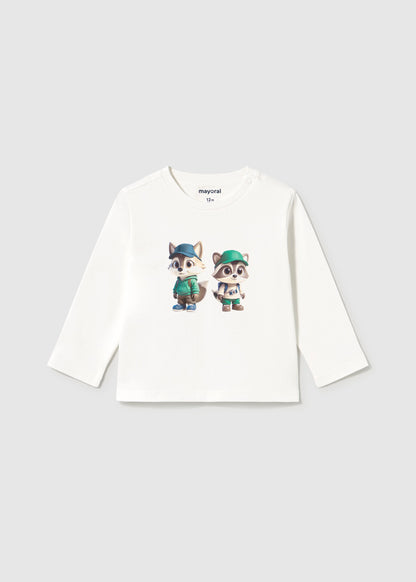 Camiseta serigrafía bebé