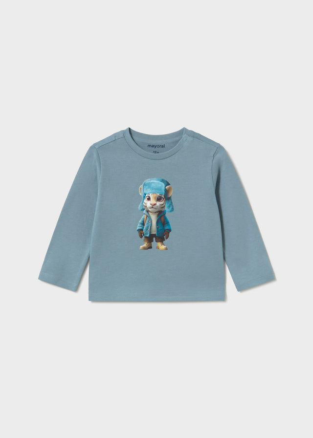 Camiseta tigre bebé