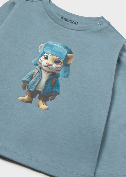 Camiseta tigre bebé
