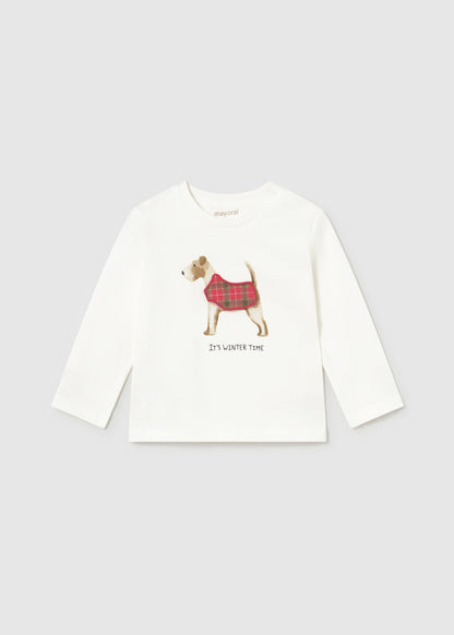 Camiseta perrito bebé Nata – Mayoral, foto 1