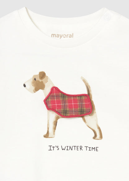 Camiseta perrito bebé Nata – Mayoral, foto 3