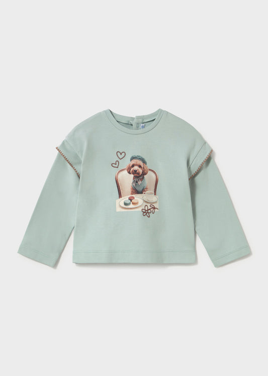 Camiseta bordada bebé
