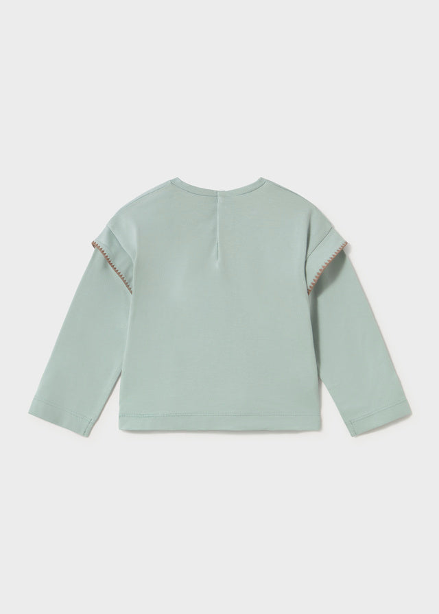 Camiseta bordada bebé