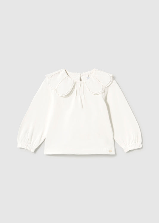Camisa cuello bebé Crudo – Mayoral, foto 1