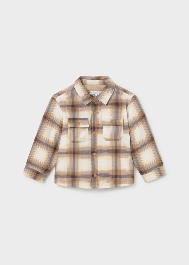Sobrecamisa cuadros bebé Galleta – Mayoral, foto 1