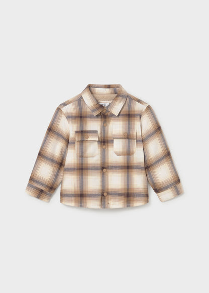 Sobrecamisa cuadros bebé Galleta – Mayoral, foto 1