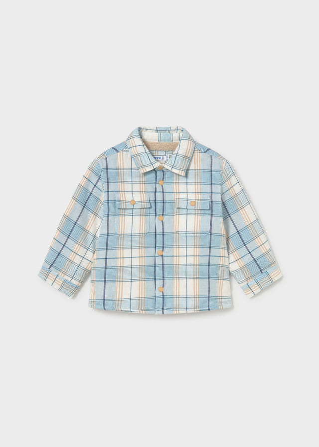 Sobrecamisa cuadros bebé