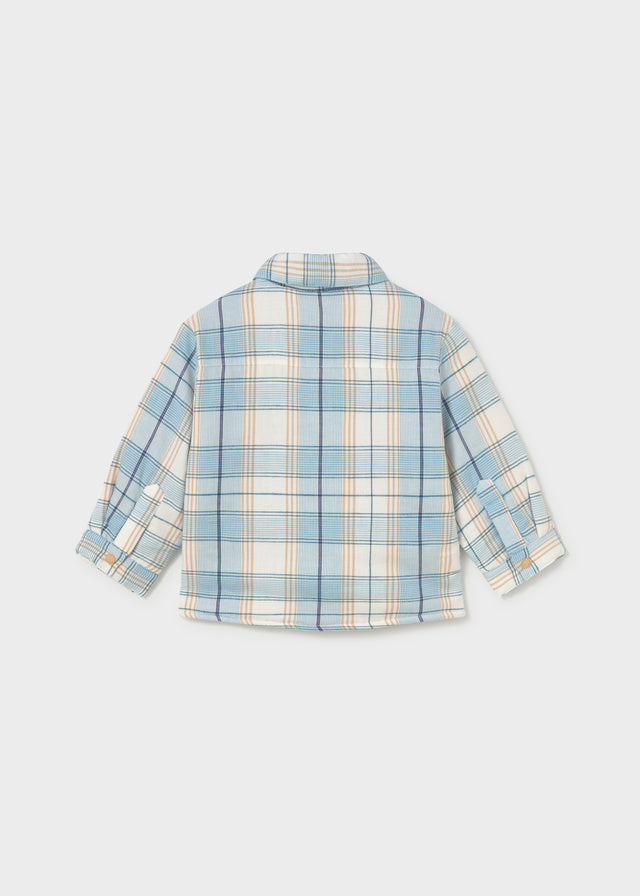 Sobrecamisa cuadros bebé
