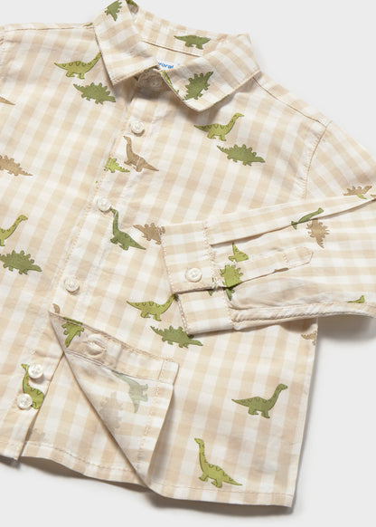 Camisa estampada bebé Dinos – Mayoral, foto 3