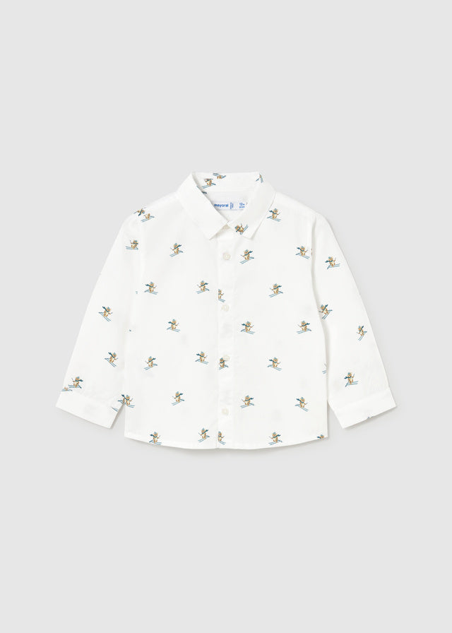 Camisa estampada bebé Esquiador – Mayoral, foto 1