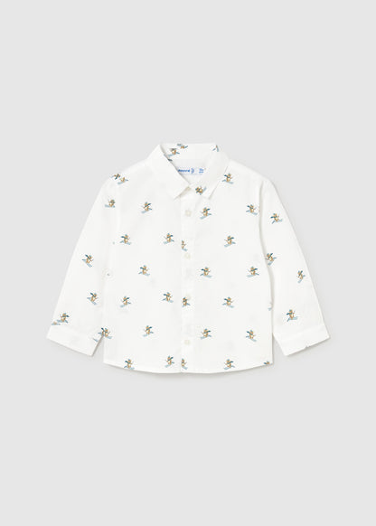 Camisa estampada bebé Esquiador – Mayoral, foto 1