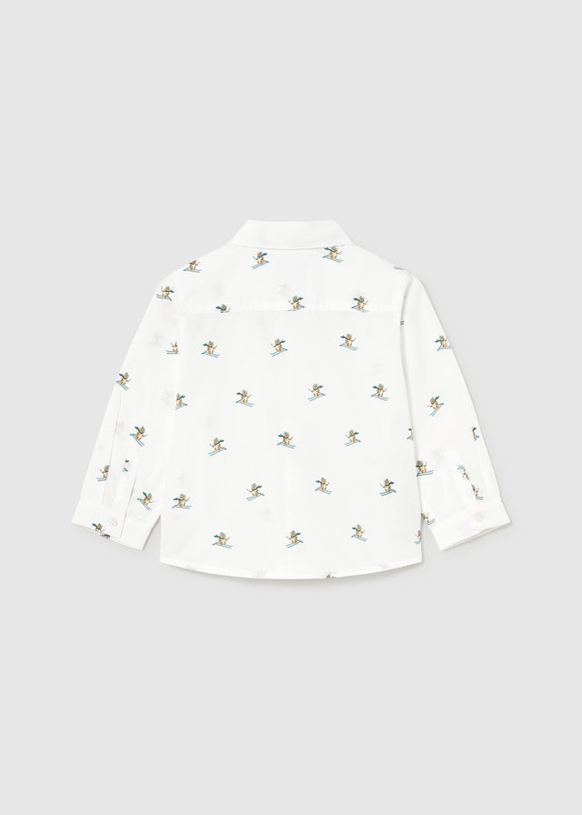 Camisa estampada bebé Esquiador – Mayoral, foto 2