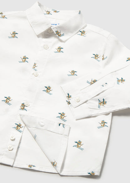 Camisa estampada bebé Esquiador – Mayoral, foto 3