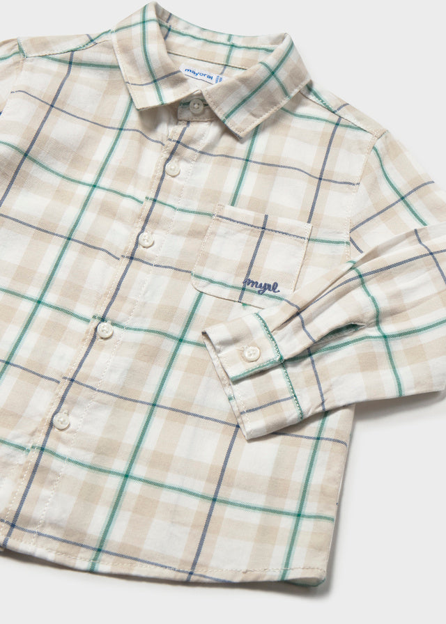 Camisa cuadros viella bebé