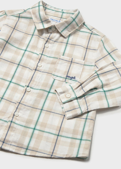 Camisa cuadros viella bebé