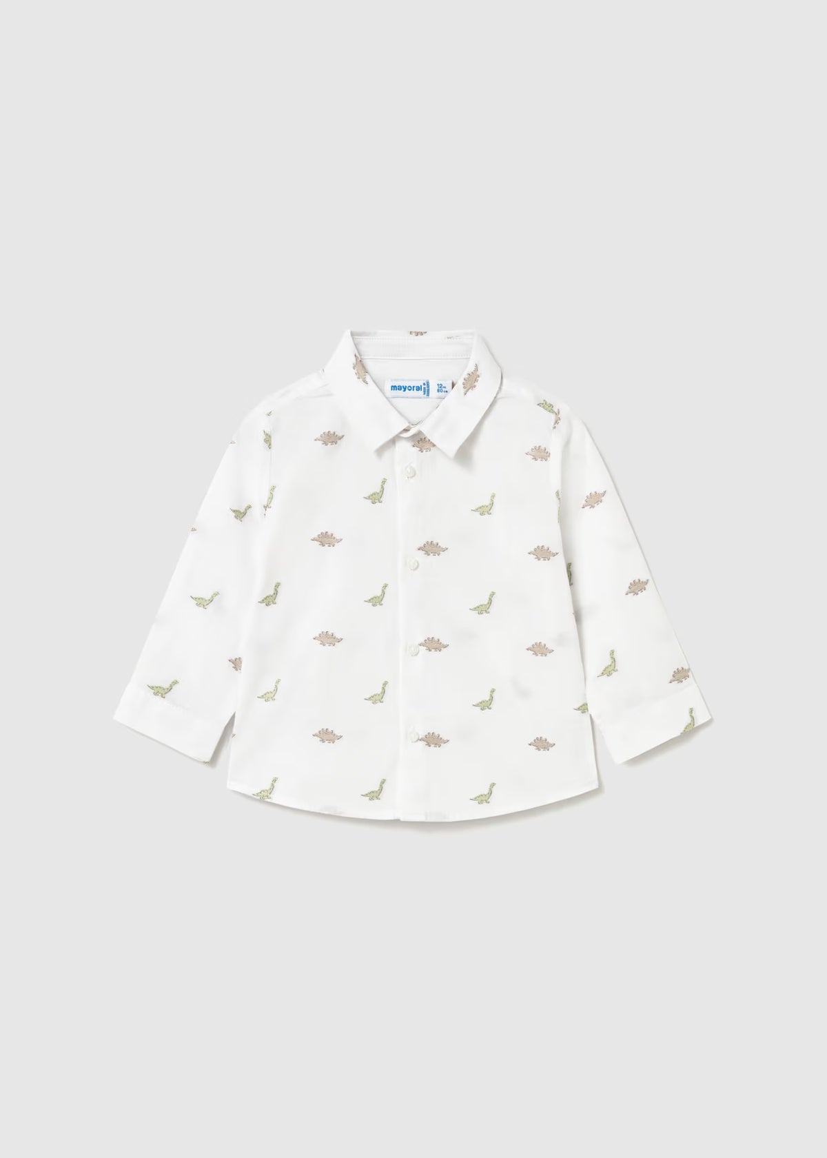 Camisa jacquard estampada bebé Dinos – Mayoral, foto 1