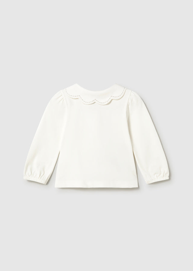 Polo cuello ondas bebé