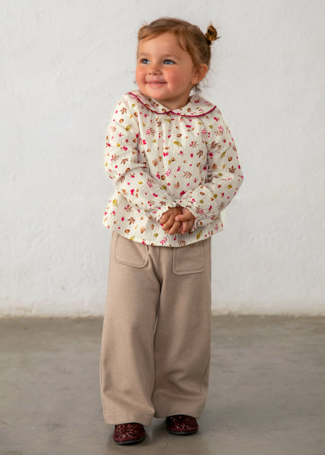 Blusa textura bebé Crudo frambuesa – Mayoral, foto 2