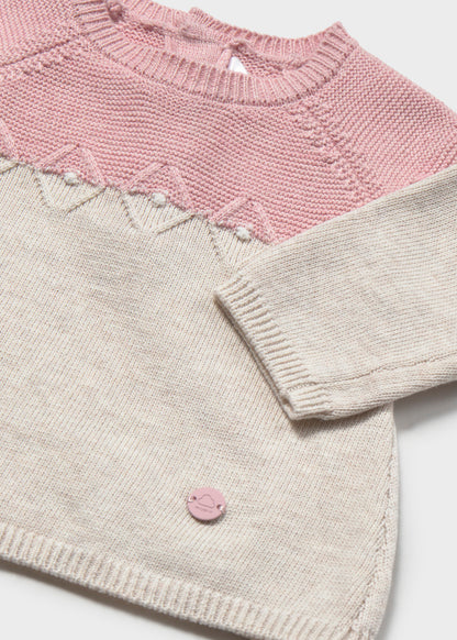 Conjunto 3 piezas recién nacida Rosa – Mayoral, foto 2