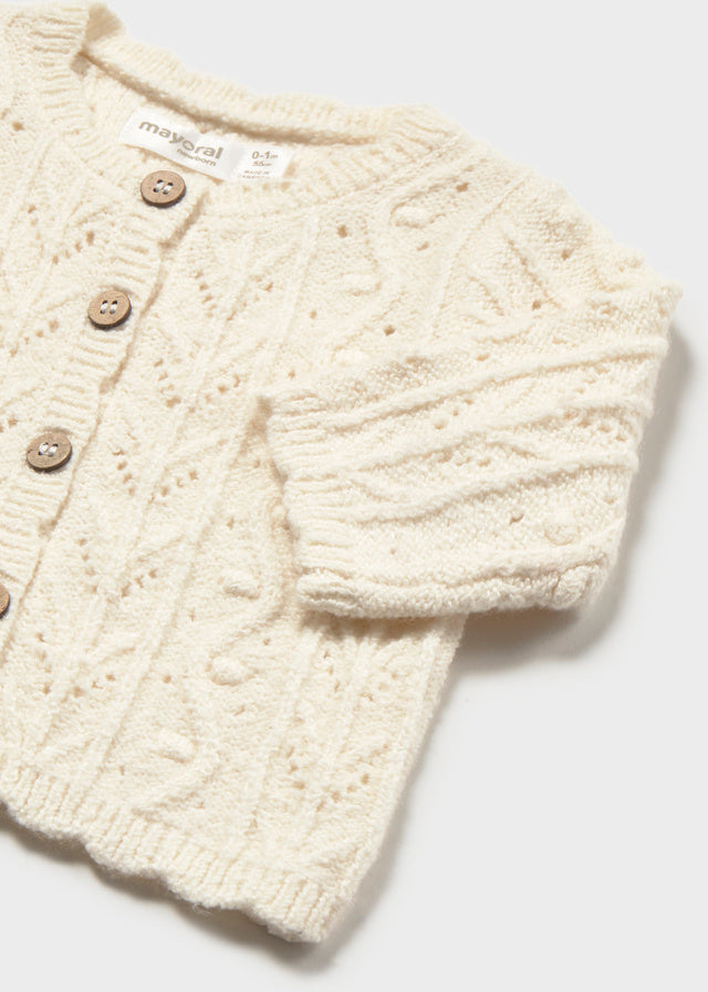 Rebeca tricot recién nacida Cerámica – Mayoral, foto 4
