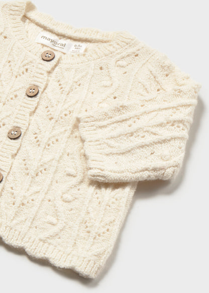 Rebeca tricot recién nacida Cerámica – Mayoral, foto 4