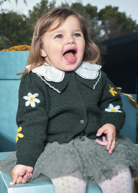 Rebeca tricot flores bebé Nenúfar – Mayoral, foto 1