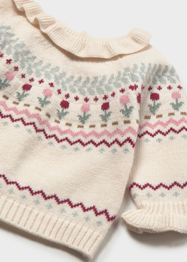 Jersey tricot recién nacida Cerámica – Mayoral, foto 3