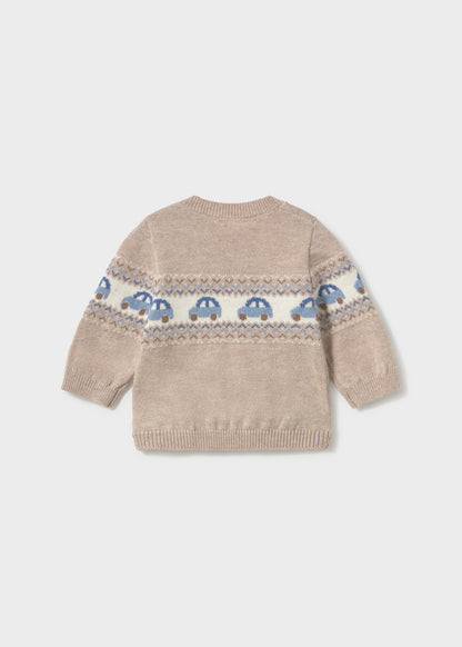 Jersey jacquard recién nacido