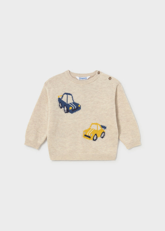 Jersey intarsia bebé