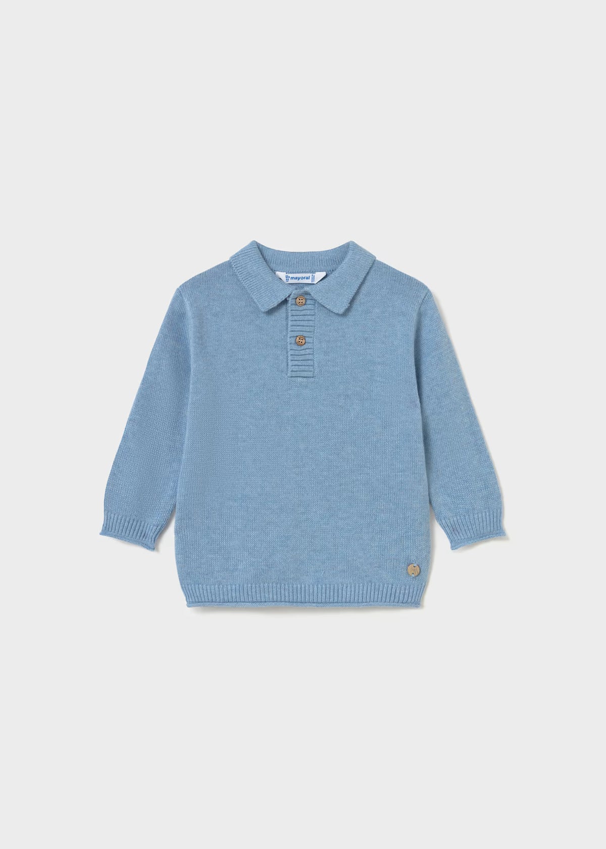 Jersey cuello polo bebé