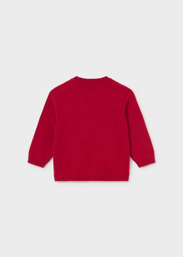 Jersey intarsia bebé Rojo – Mayoral, foto 3
